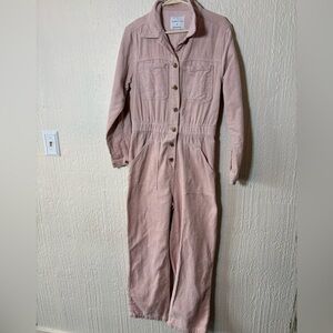 Celebrity Pink Dusty Rose Utility Jumpsuit Women Size M